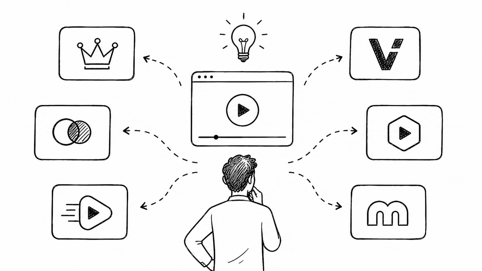 Comparison of OTT platform options for subscription video businesses across web, mobile, and TV